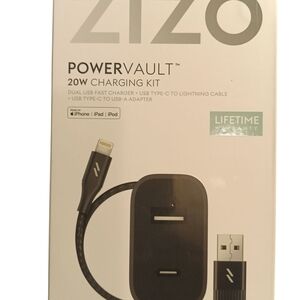 Zizo PowerVault 20W Charging Kit - Black
